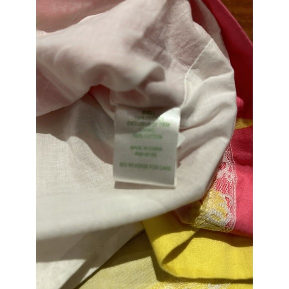 Lilly Pulitzer Lottie Dress Starfruit Yellow Dottie Placed Strapless Size 6/8* - Picture 4 of 6